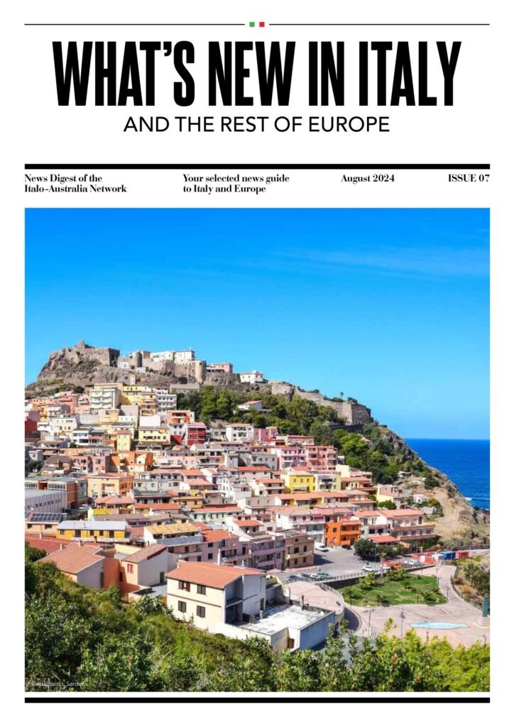 What's New In Italy magazine cover, August 2024 edition