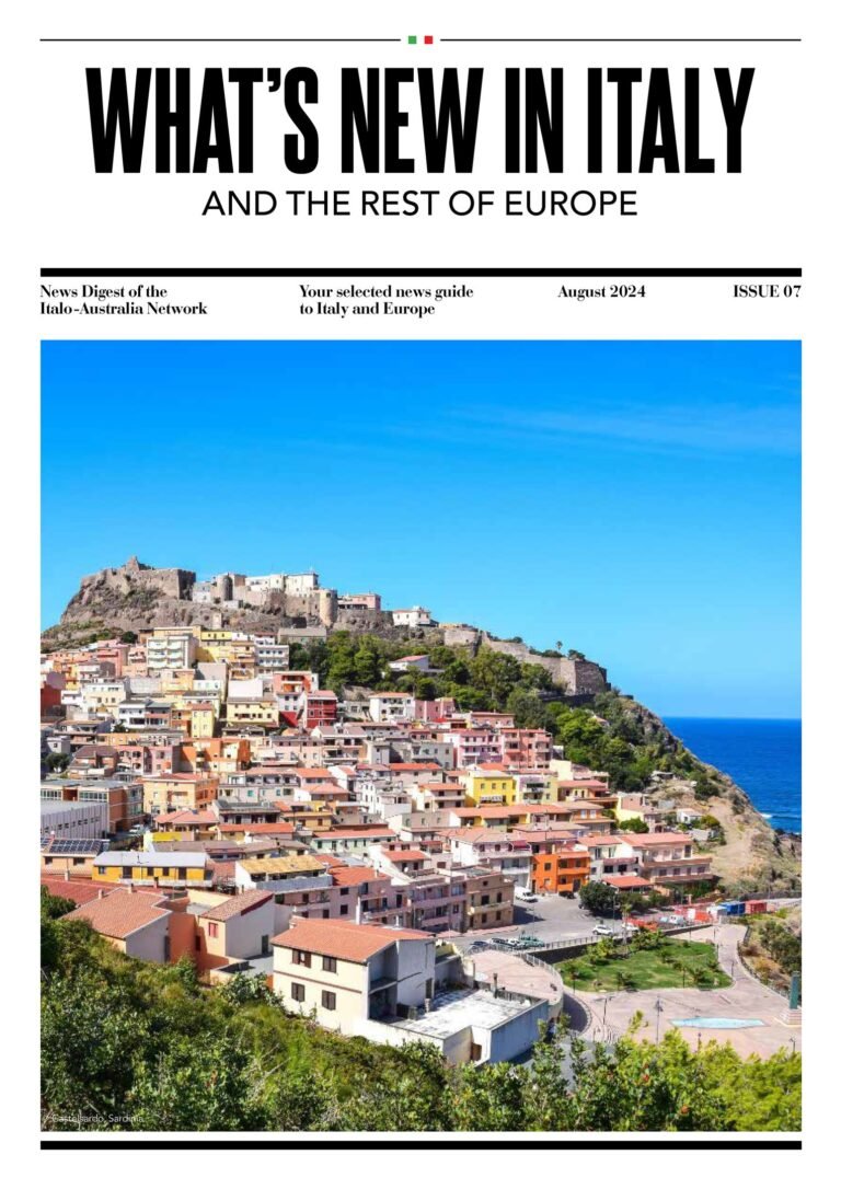 What's New In Italy magazine cover, August 2024 edition