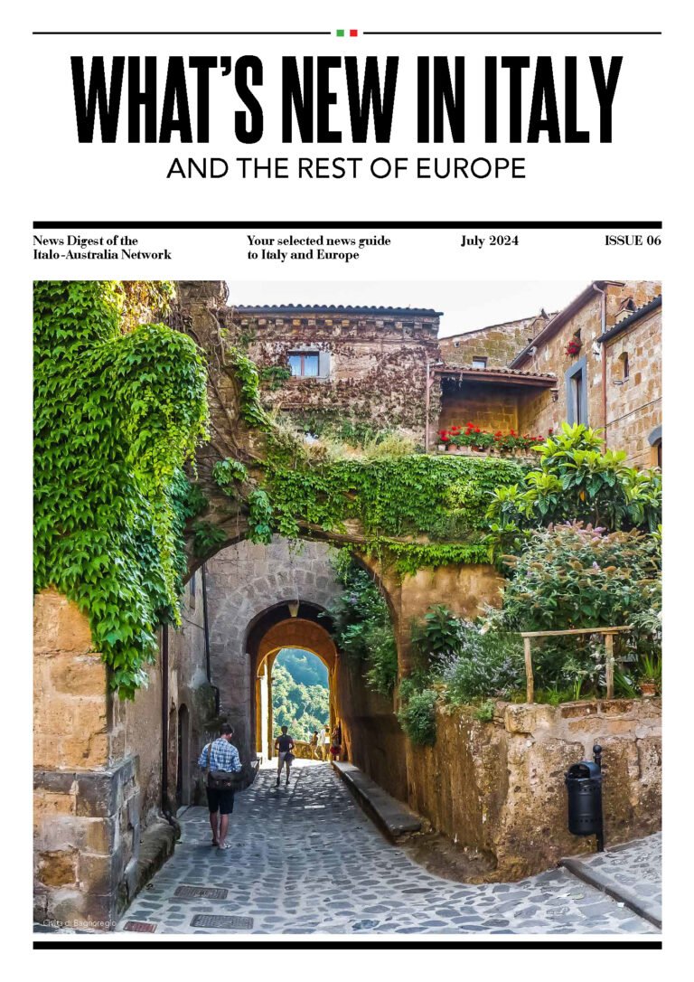 What's New In Italy magazine cover, July 2024 edition