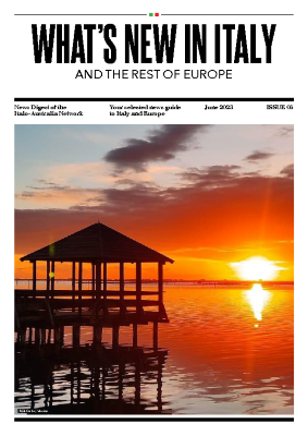 What's New In Italy magazine cover, June 2023 edition