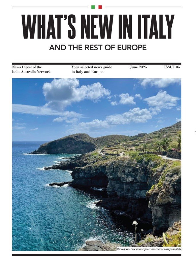What's New In Italy magazine cover, June 2025 edition