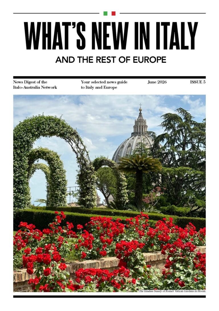What's New In Italy magazine cover, June 2026 edition