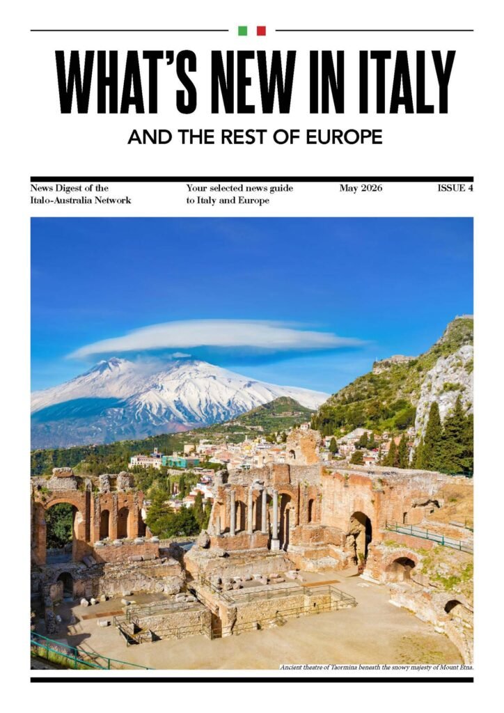 What's New In Italy magazine cover, May 2026 edition