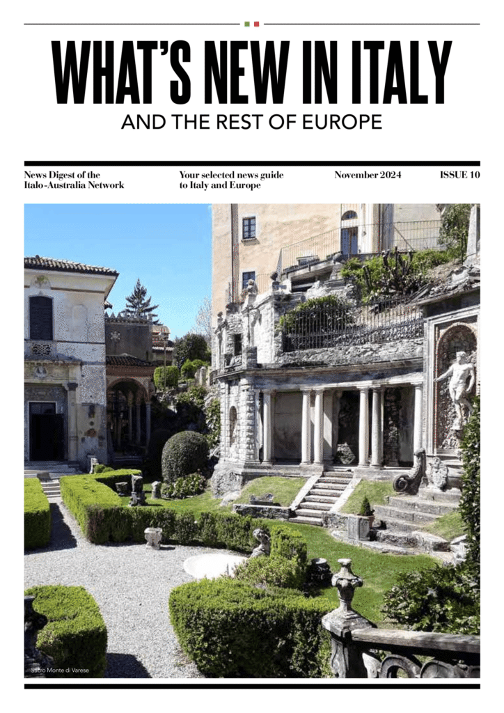What's New In Italy magazine cover, November 2024 edition