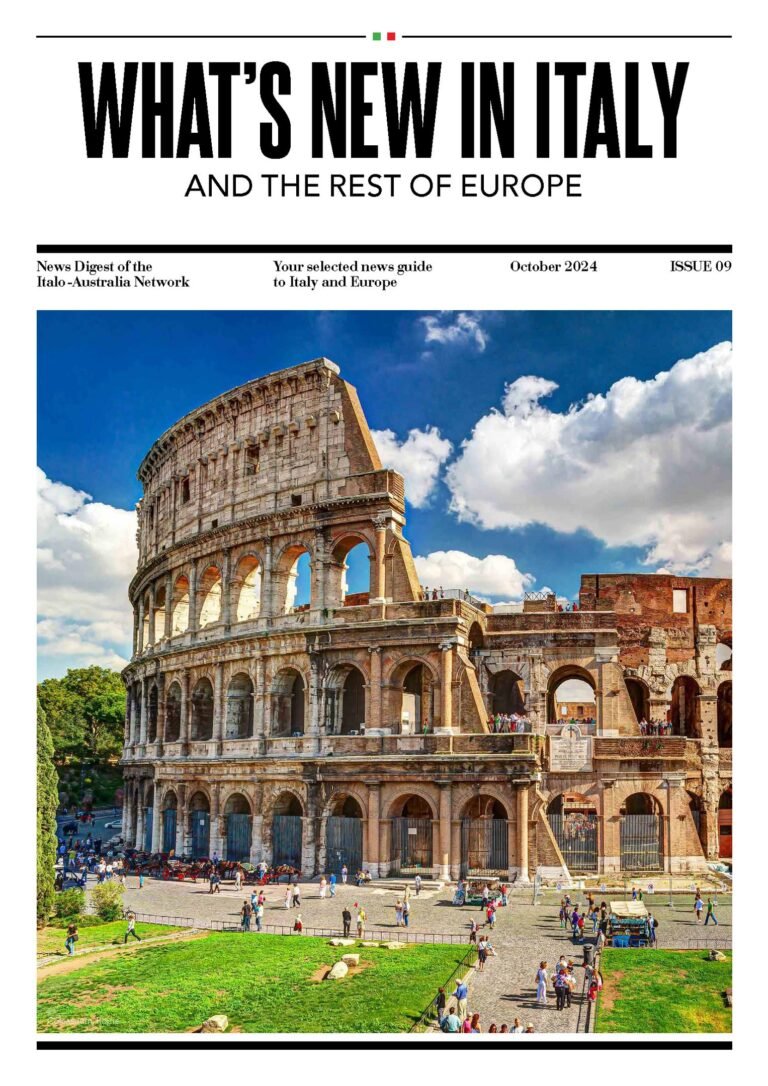What's New In Italy magazine cover, October 2024 edition