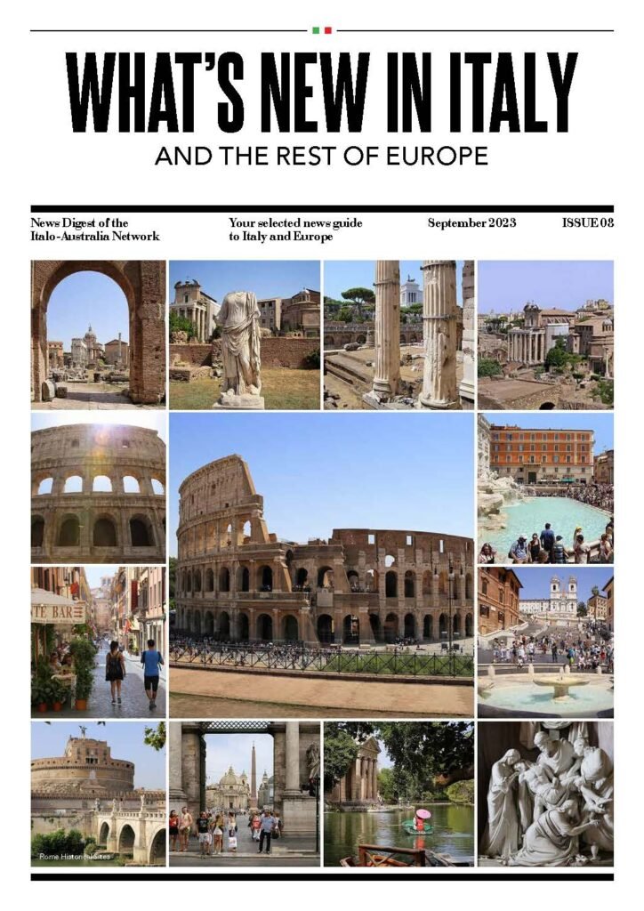 What's New In Italy magazine cover, September 2023 edition