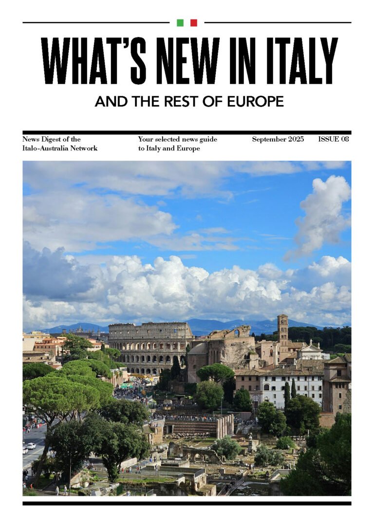 What's New In Italy magazine cover, September 2025 edition